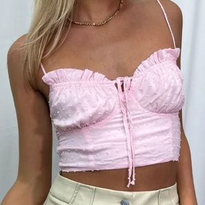 Isabelle’s Cabinet- Miami Moment Clip Dot Top